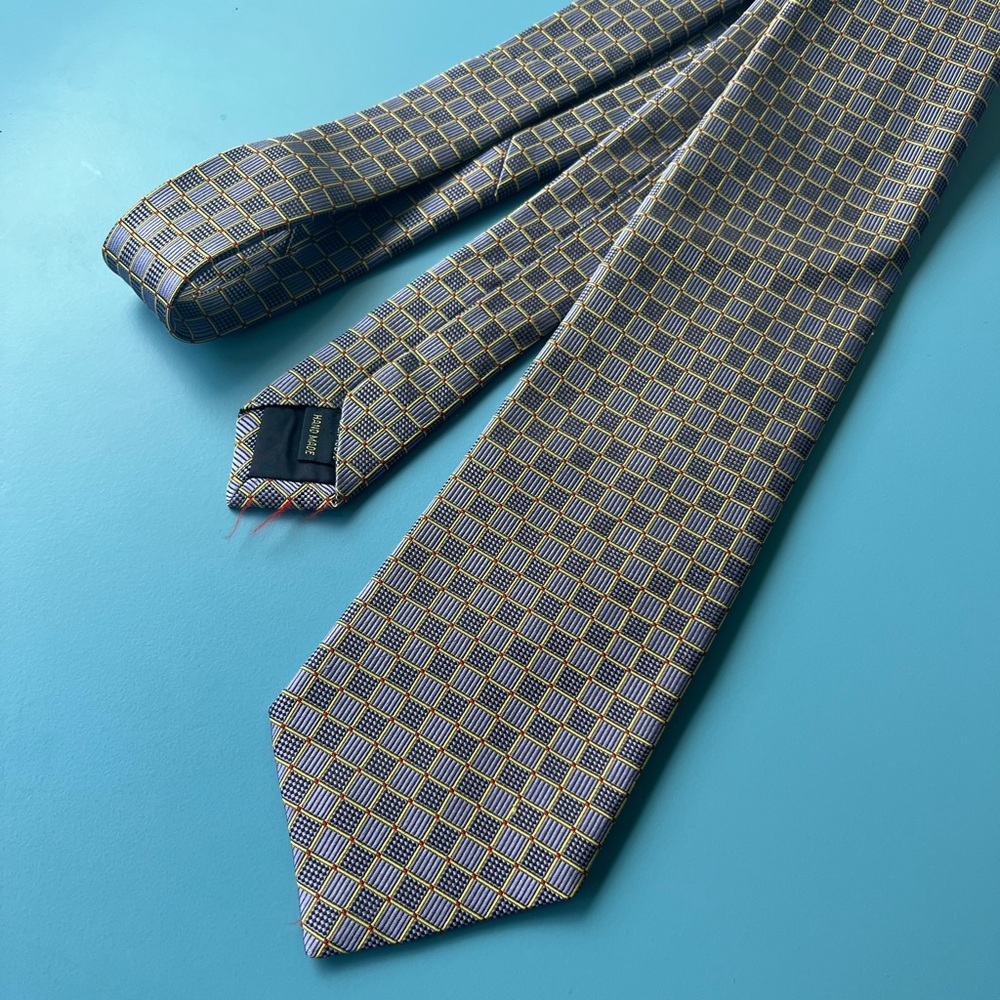 SEIGO KATSURAGAWA 100% Silk Tie. Handmade in New York. Rare, 1 of 8.